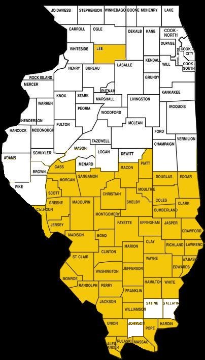 EG Trust Map of Participating Districts